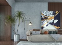 Waarom één groot schilderij meer doet dan tien kleine lijstjes